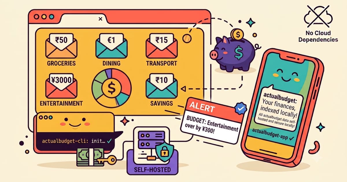 Illustration for I Moved My Budget Off YNAB and Onto My Own Server