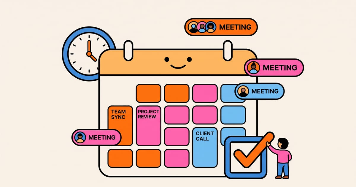 Illustration for I Stopped Paying Calendly $16 a Month and Hosted My Own Scheduler
