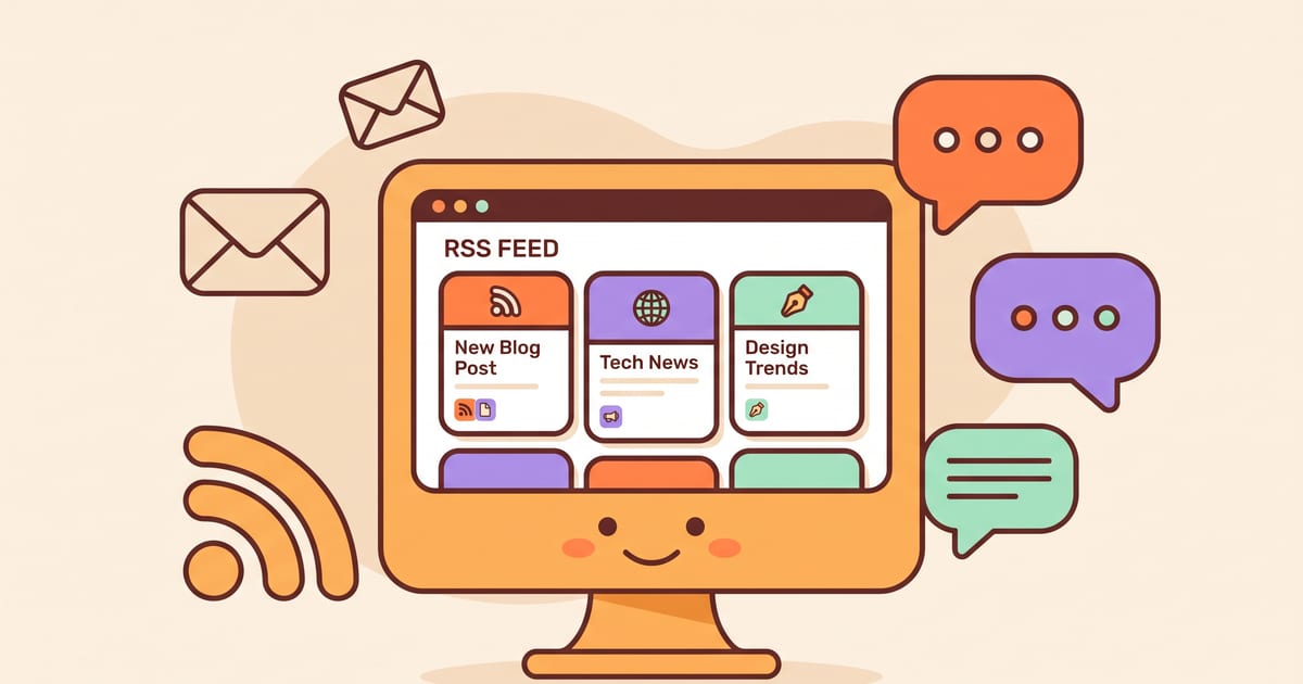 Illustration for I Read 50 Blogs a Day Without Opening a Browser. Here Is How.