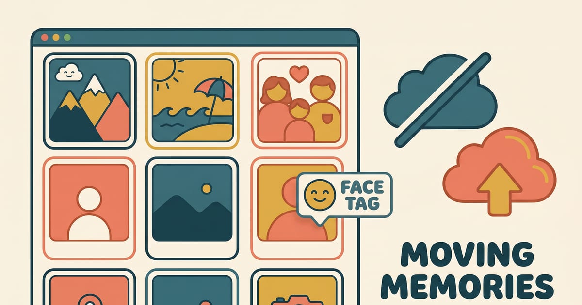 Illustration for I Ditched Google Photos and Took My 40,000 Photos With Me