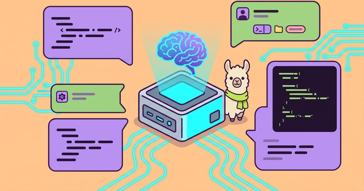 Illustration for I Run My Own ChatGPT on a Mini ITX PC and It Works