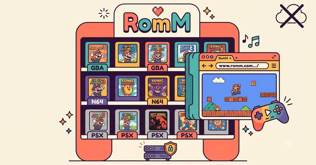Illustration for I Turned My Server Into the Arcade of My Childhood