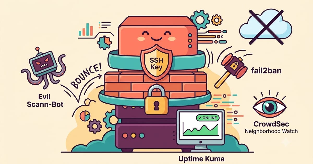 Illustration for A Stranger Scanned My Server for Three Days, Here Is What I Fixed