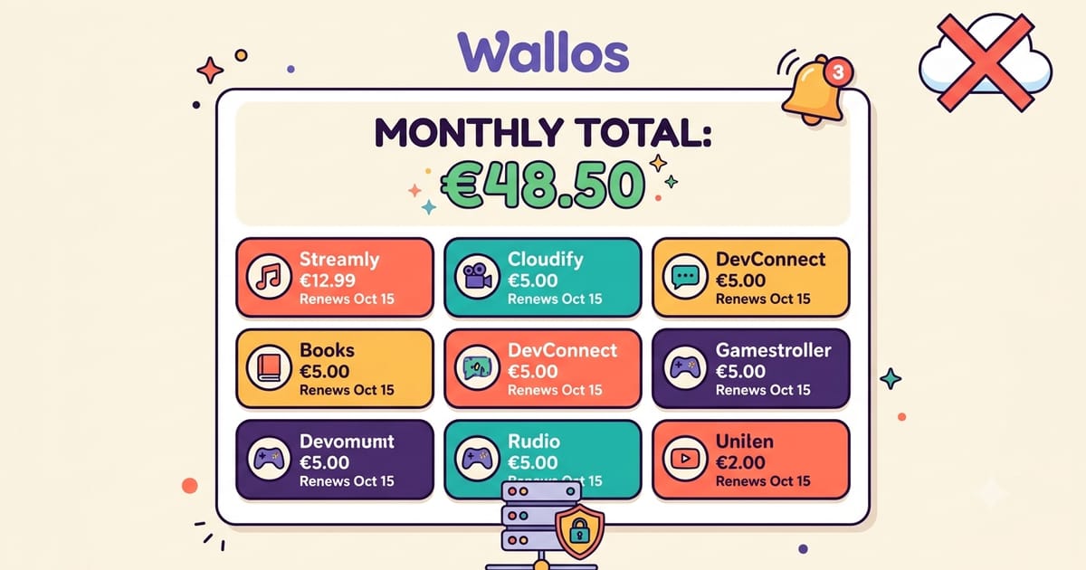 Illustration for Every Subscription I Own Now Lives on One Dashboard
