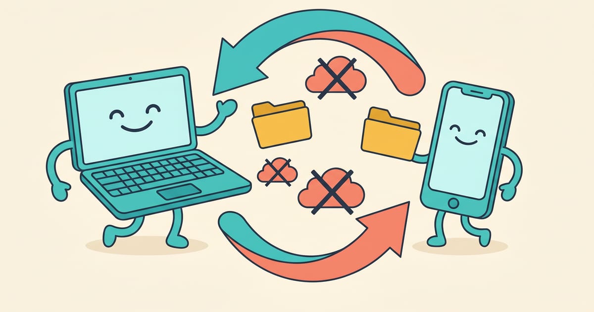 Illustration for Syncthing: The Best Way to Sync Files Without a Cloud Server